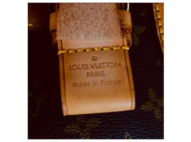 Louis Vuitton Borsa da viaggio Keepall 60 in tela Monogram Marrone Monogramma - vista 10