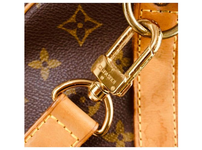 Louis Vuitton Borsa da viaggio Keepall 60 in tela Monogram Marrone Monogramma - vista 15