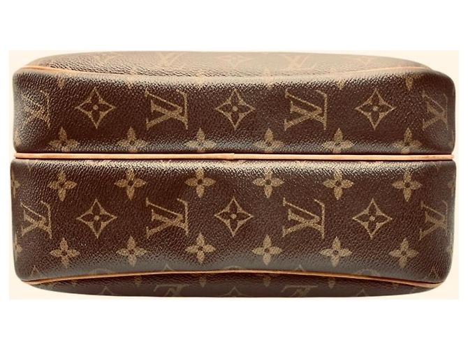 Borsa a tracolla stile Messenger Louis Vuitton Monogram Reporter PM Marrone Monogramma - vista 5