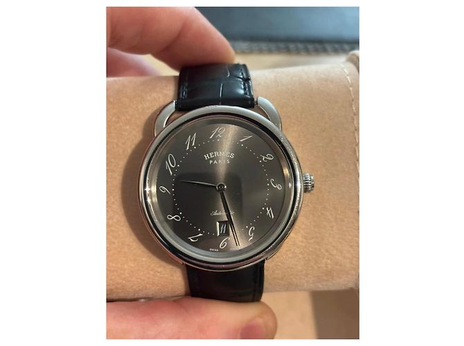 Relógio Hermès Arceau AR 7.710 Automático Preto - vista 2