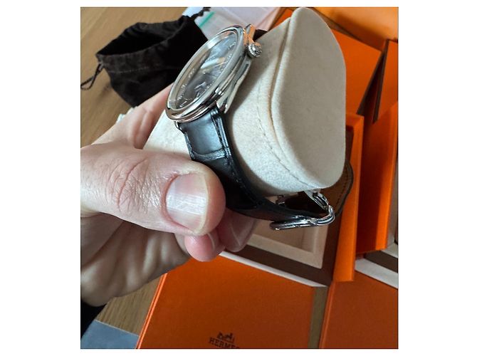 Relógio Hermès Arceau AR 7.710 Automático Preto - vista 5