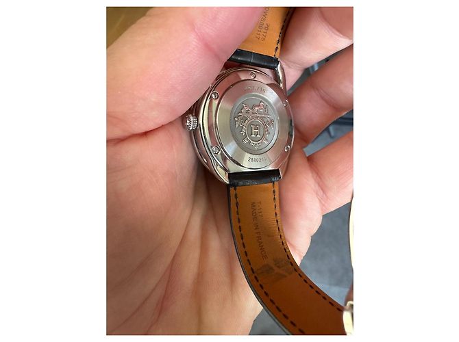 Relógio Hermès Arceau AR 7.710 Automático Preto - vista 8