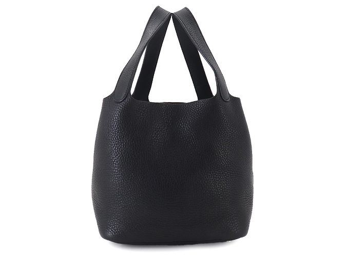 Hermès Borsa Hermes Picotin MM in Nero - vista 2