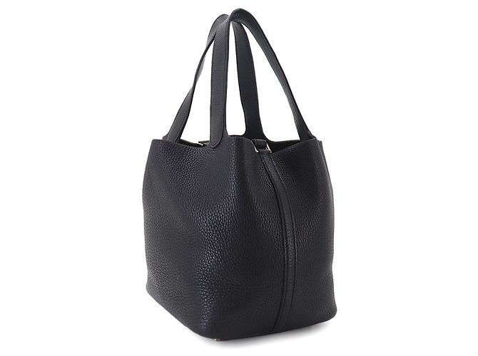 Hermès Borsa Hermes Picotin MM in Nero - vista 3