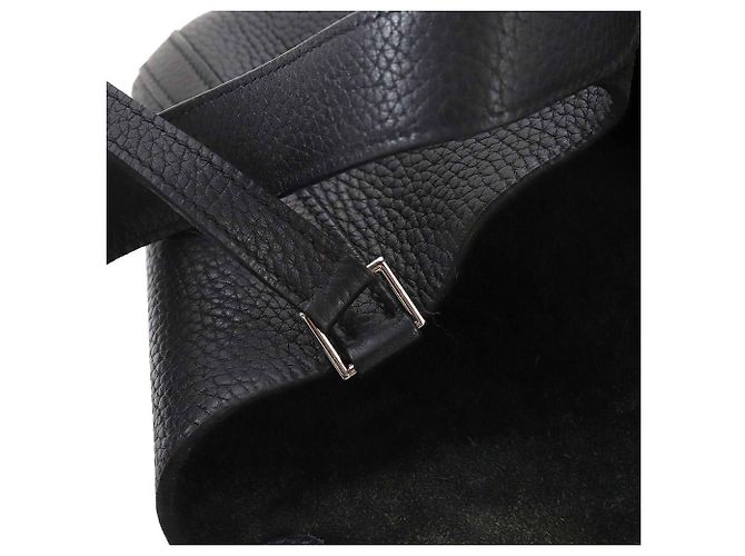 Hermès Borsa Hermes Picotin MM in Nero - vista 8