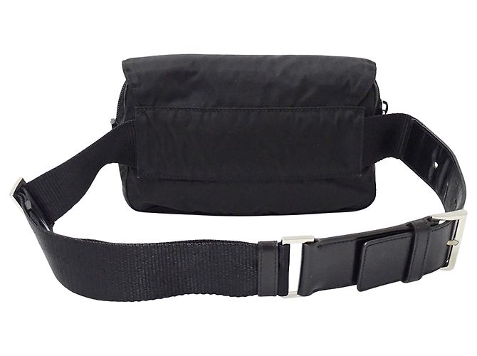 Borsa a tracolla Prada in nylon Nero - vista 2