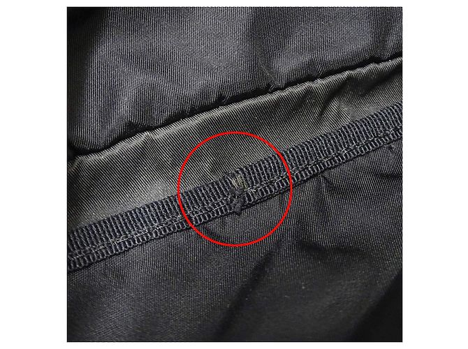 Borsa a tracolla Prada in nylon Nero - vista 7