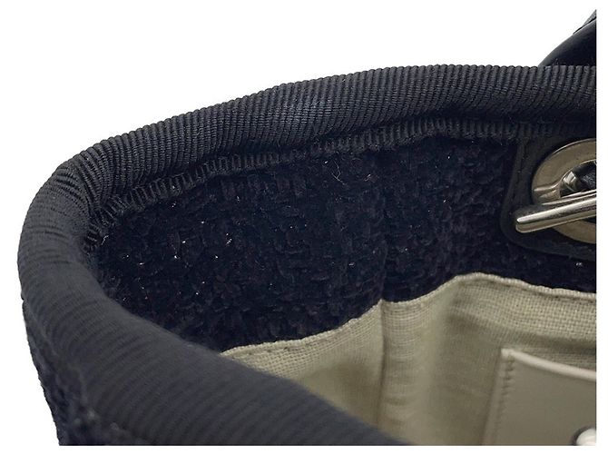 Borsa Tote Chanel Deauville Nero - vista 8