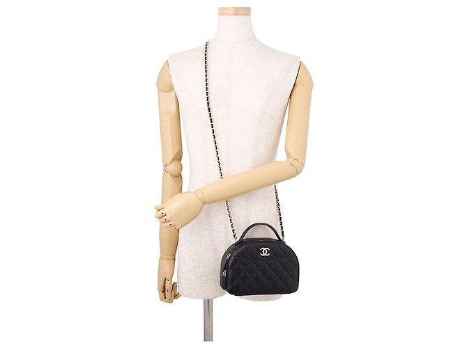 Timeless Chanel Matelassé Black Handtasche Schwarz - Ansicht 4
