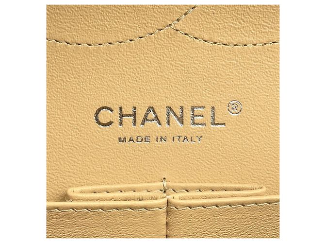 Borsa a tracolla Chanel Matelassé con catena Beige - vista 12