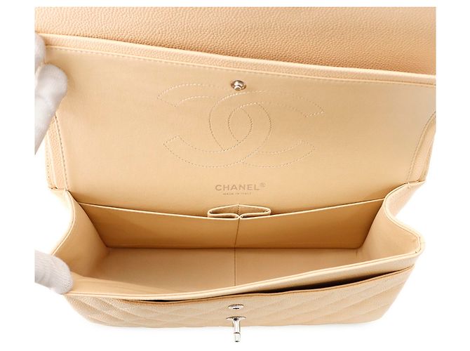 Borsa a tracolla Chanel Matelassé con catena Beige - vista 7