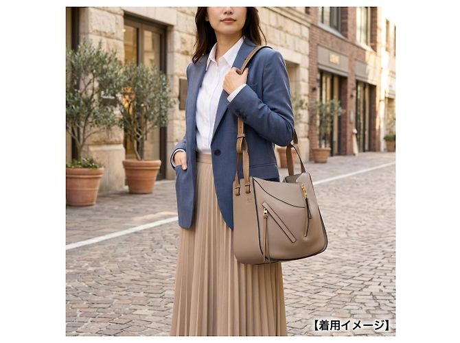 Loewe Hammock Small Schultertasche Braun Beige - Ansicht 12
