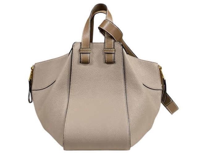 Loewe Hammock Small Schultertasche Braun Beige - Ansicht 3