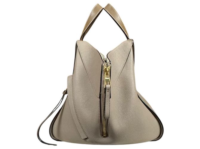 Loewe Hammock Small Schultertasche Braun Beige - Ansicht 5