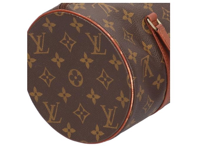 Borsa a mano Louis Vuitton Papillon 30 Monogram Marrone - vista 11