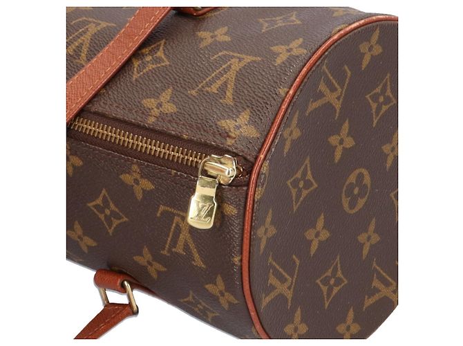 Borsa a mano Louis Vuitton Papillon 30 Monogram Marrone - vista 12