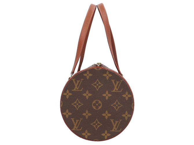 Borsa a mano Louis Vuitton Papillon 30 Monogram Marrone - vista 4