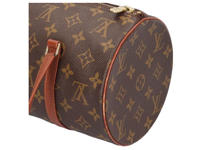 Borsa a mano Louis Vuitton Papillon 30 Monogram Marrone - vista 9