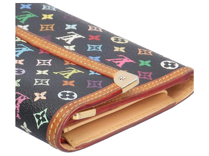 Louis Vuitton Portefeuille Tresor International Long Wallet Nero - vista 11