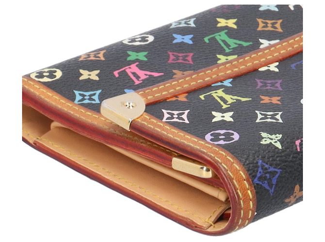 Louis Vuitton Portefeuille Tresor International Long Wallet Nero - vista 13