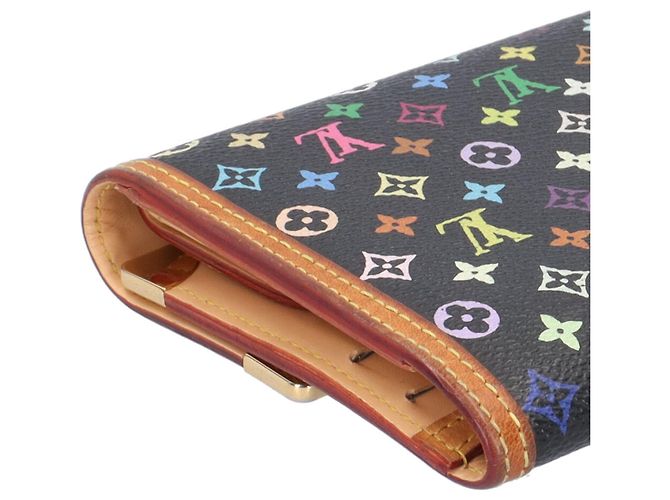 Louis Vuitton Portefeuille Tresor International Long Wallet Nero - vista 14