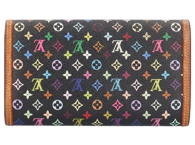 Louis Vuitton Portefeuille Tresor International Long Wallet Nero - vista 2