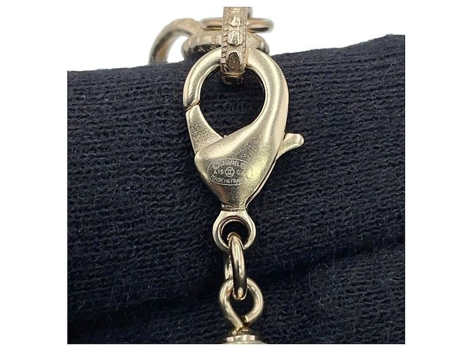 Collar largo Chanel Coco Mark Dorado - vista 11