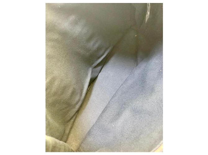 Hermès Canvas Tote Bag MM Grau Anthrazitgrau - Ansicht 12
