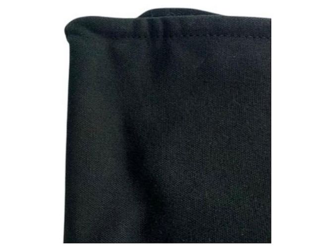 Hermès Canvas Tote Bag MM Grau Anthrazitgrau - Ansicht 7