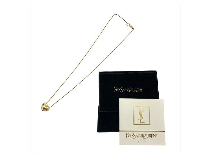 Collar con motivo de corazón Yves Saint Laurent - vista 8