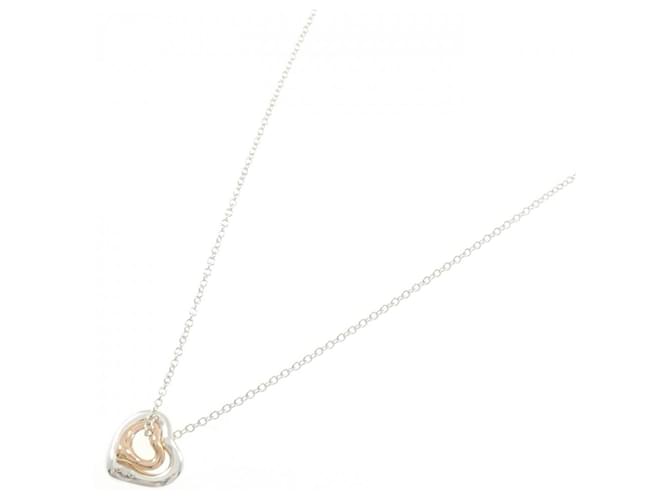 Tiffany & Co Collana Tiffany Open Heart Extra Mini Argento D'oro - vista 2