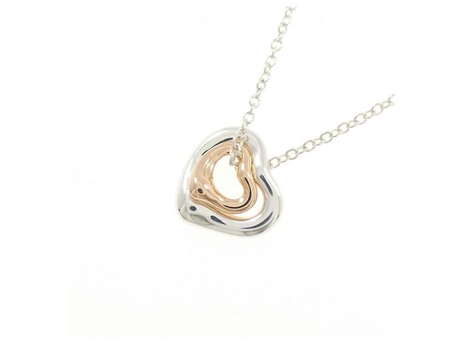 Tiffany & Co Collana Tiffany Open Heart Extra Mini Argento D'oro - vista 3