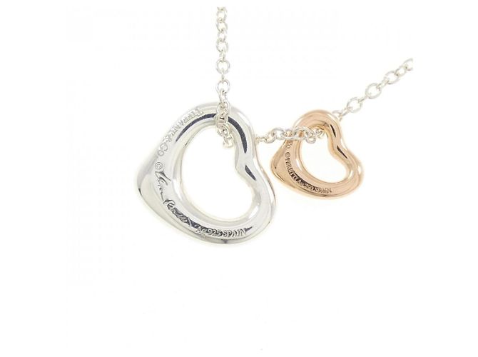 Tiffany & Co Collana Tiffany Open Heart Extra Mini Argento D'oro - vista 4