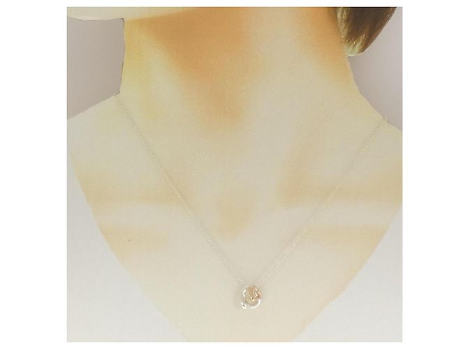 Tiffany & Co Collana Tiffany Open Heart Extra Mini Argento D'oro - vista 6