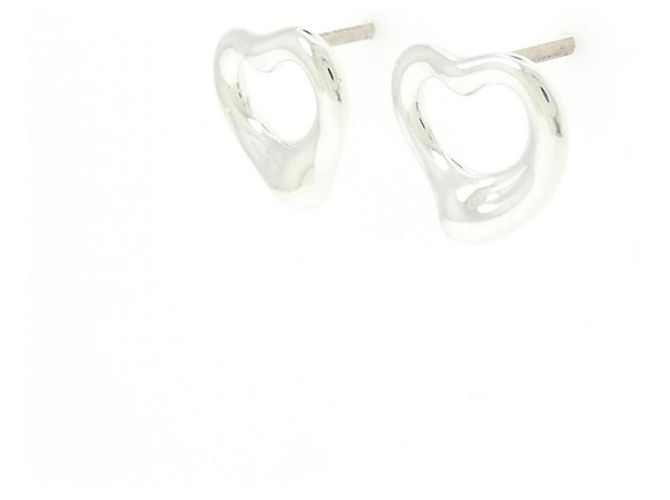 Tiffany & Co Orecchini Tiffany Open Heart Argento - vista 2
