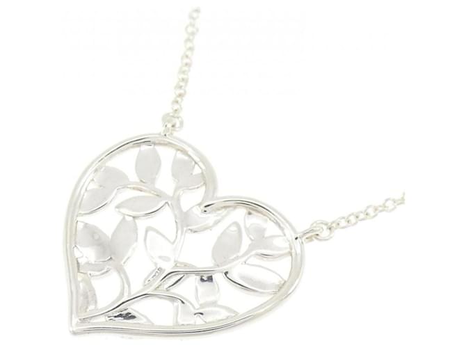 Tiffany & Co Collana Tiffany Olive Leaf Argento - vista 4
