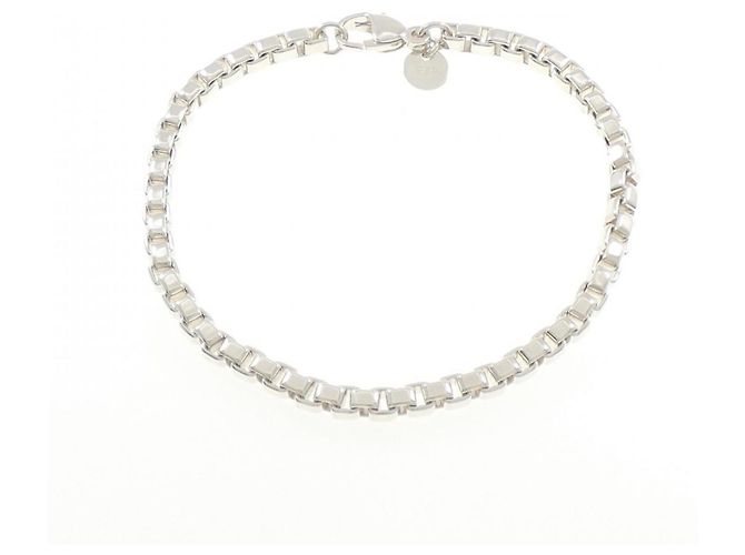 Tiffany & Co Pulsera Venetian Charm Tiffany Plata - vista 2