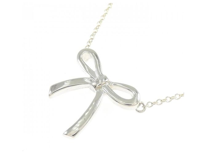 Tiffany & Co Collana Tiffany Bow in argento - vista 3