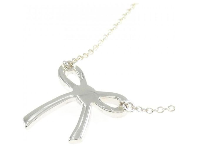 Tiffany & Co Collana Tiffany Bow in argento - vista 4