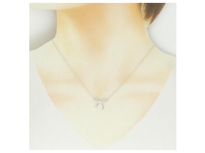 Tiffany & Co Collana Tiffany Bow in argento - vista 6