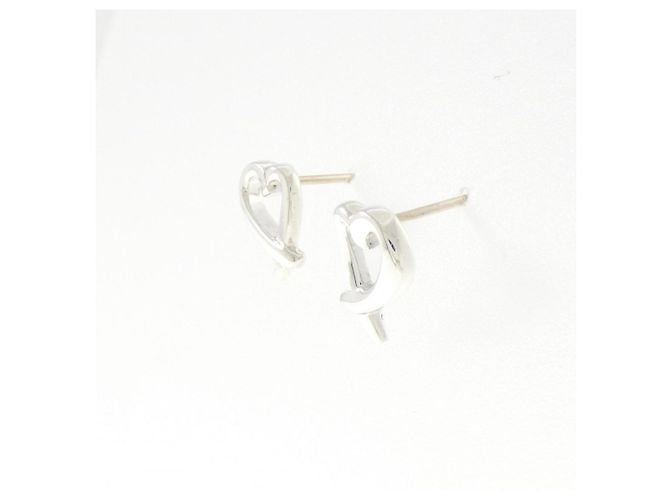 Tiffany & Co Orecchini Tiffany Loving Heart Mini Argento - vista 2