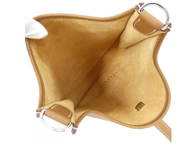 Hermès Borsa a tracolla Hermes Evelyne 3 PM D'oro - vista 6
