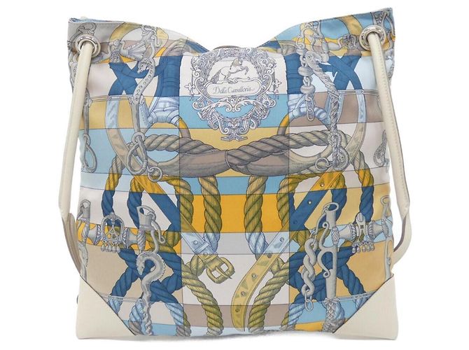 Hermès Borsa a tracolla Hermes DELLA CAVALLERIA Silky City PM Marrone - vista 2