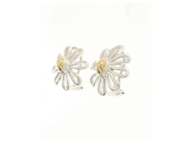 Tiffany & Co Tiffany Daisy Ohrringe Silber Golden - Ansicht 2