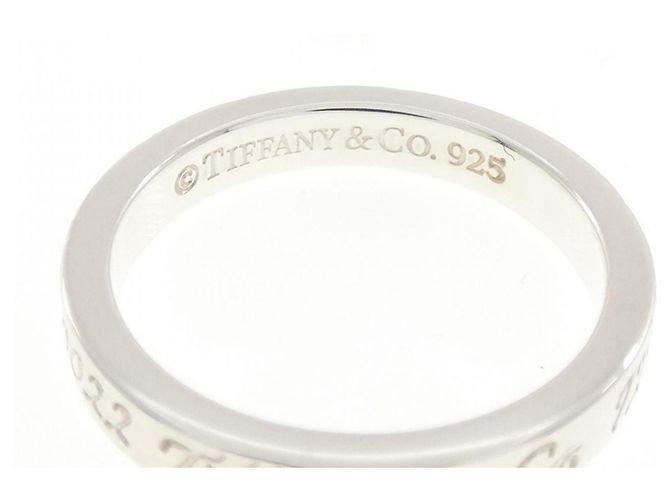 Tiffany & Co Tiffany Notes Narrow Band Ring Silber - Ansicht 4