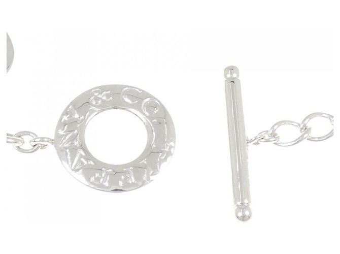 Tiffany & Co Collana Tiffany con Ciondolo a Cuore e Chiusura Toggle Argento - vista 5
