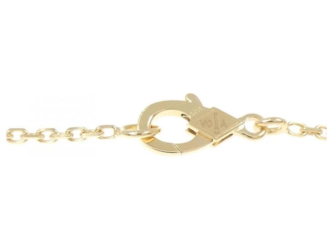 Collana Vintage Alhambra Van Cleef & Arpels D'oro - vista 4