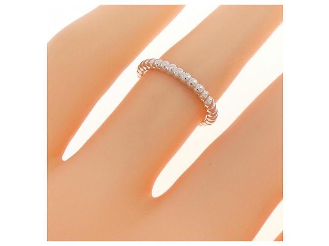 Anillo Perlée Small Van Cleef & Arpels Dorado - vista 4