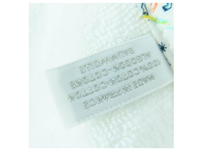 Hermès White Toile Cabriole Wickeltasche Marineblau - Ansicht 7