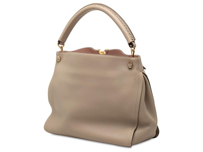 Louis Vuitton Brown Taurillon Tournon Marrone Taupe - vista 2
